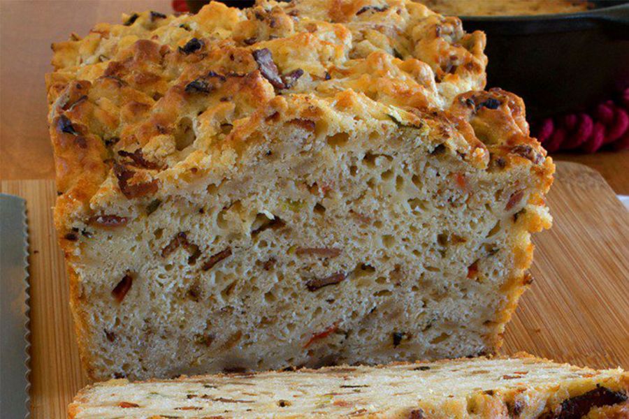 photo of Bacon and Hash Browns Breakfast Bread