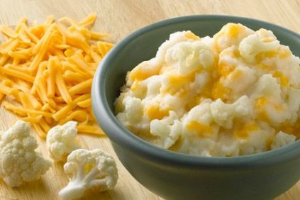 photo of prepared Cheesy Cauliflower Mashed Potatoes recipe