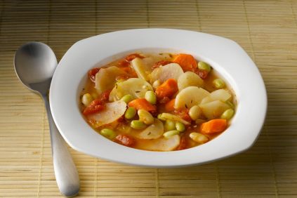 photo of prepared Chunky Potato and Vegetable Soup recipe