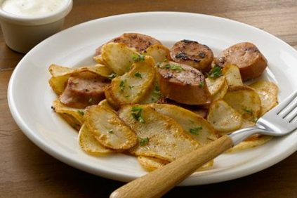photo of prepared Farmhouse Sausage and Potatoes Skillet recipe