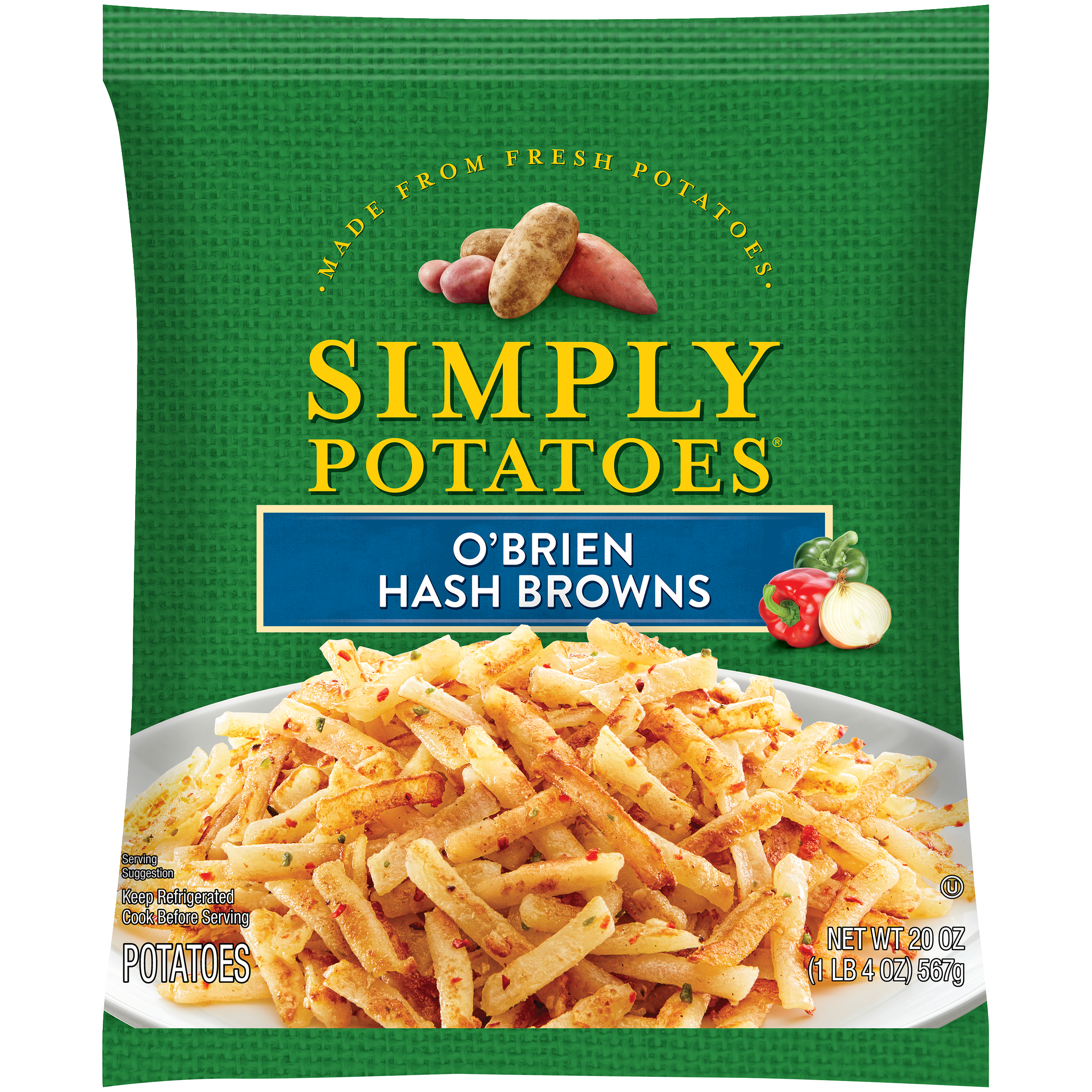 Simply Potatoes O’Brien Hash Browns product image