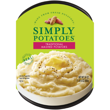 photo of Simply Potatoes Traditional Mashed Potatoes 24 oz. product