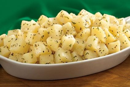 photo of prepared Easy Zesty Garlic Diced Russet Potatoes recipe