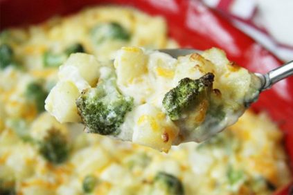 photo of prepared Simply Scalloped Potatoes with Broccoli recipe